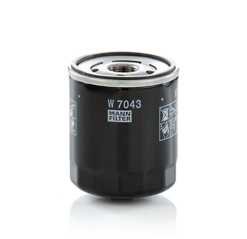 MANN-FILTER W 7043 — Yağ filtresi