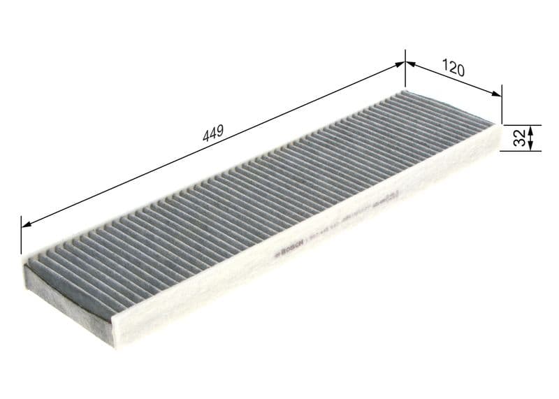 BOSCH 1 987 435 537 — Filtre, kabin havası