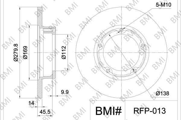 AMBMI RFP-013 — Fren diski