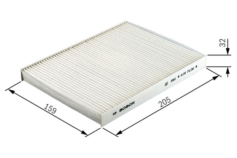 BOSCH 1 987 432 436 — Filtre, kabin havası
