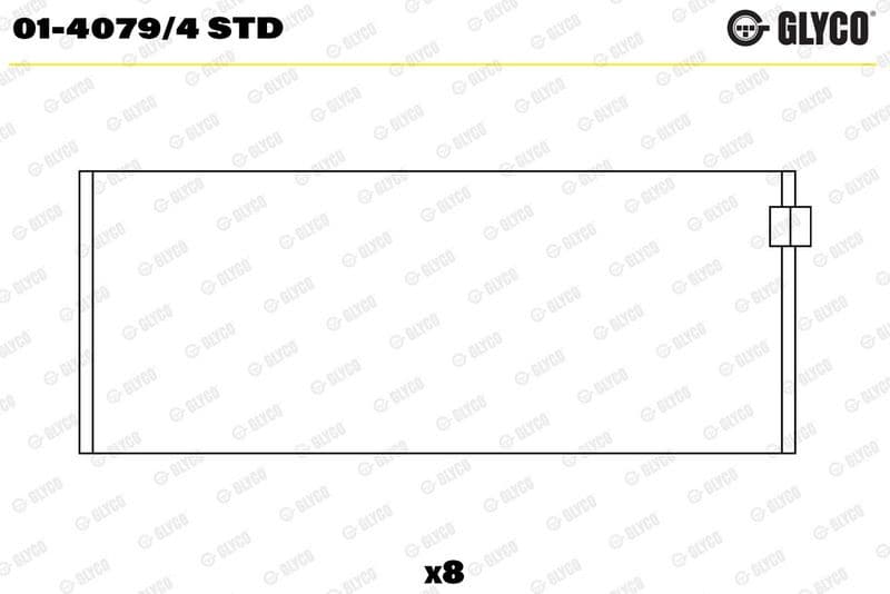 GLYCO 01-4079/4 STD — Biyel yatak çanağı