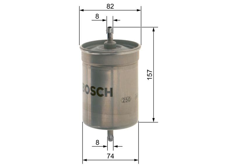 BOSCH 0 986 4B2 008 — Yakıt filtresi — görsel 1