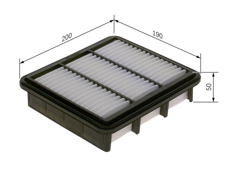 BOSCH F 026 400 063 — Hava filtresi