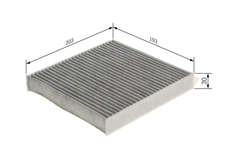 BOSCH 1 987 435 584 — Filtre, kabin havası