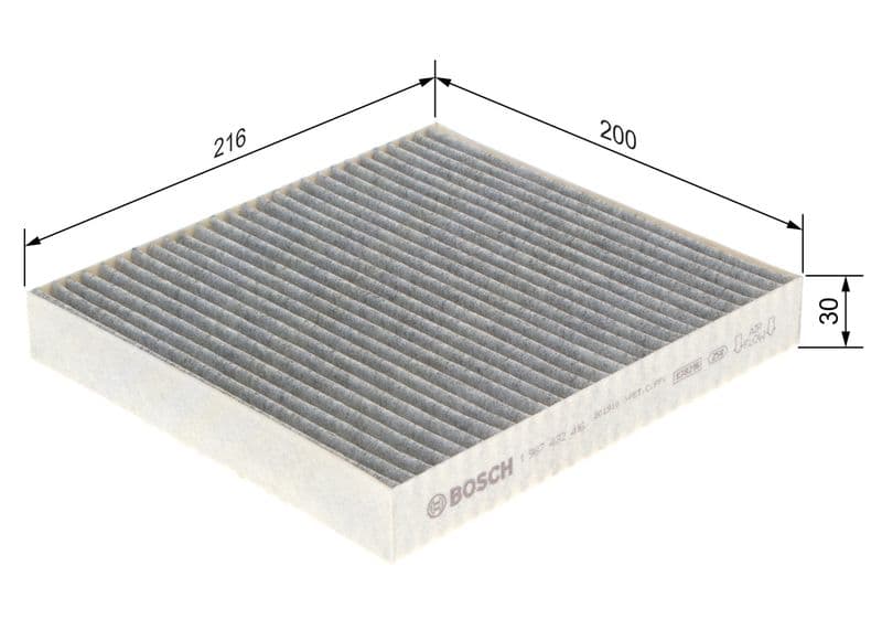 BOSCH 1 987 432 416 — Filtre, kabin havası