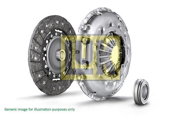 Schaeffler LuK 624 3012 00 — Debriyaj seti