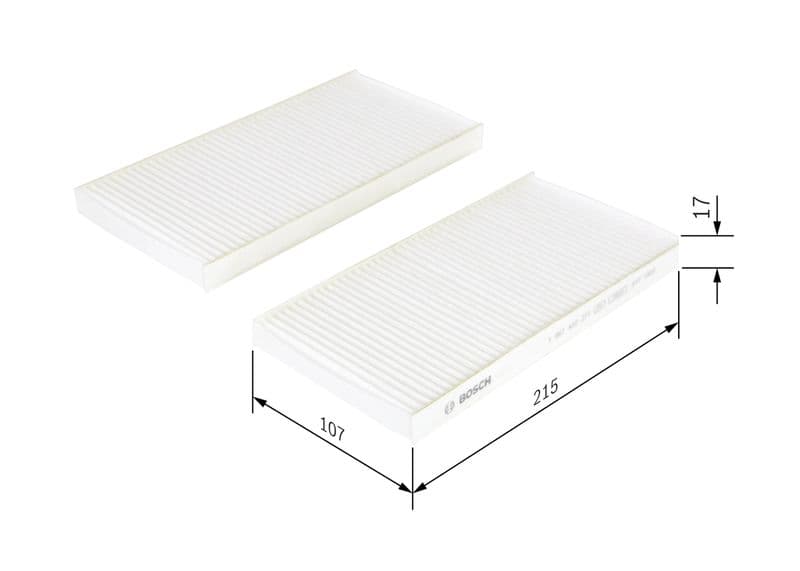BOSCH 1 987 432 277 — Filtre, kabin havası