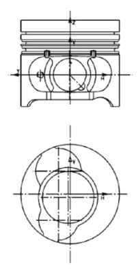 KOLBENSCHMIDT 40465600 — Piston