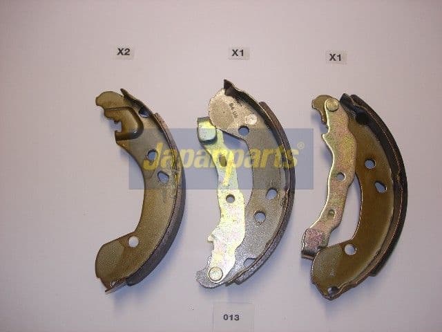 JAPANPARTS GF-013AF — Fren pabuç takımı