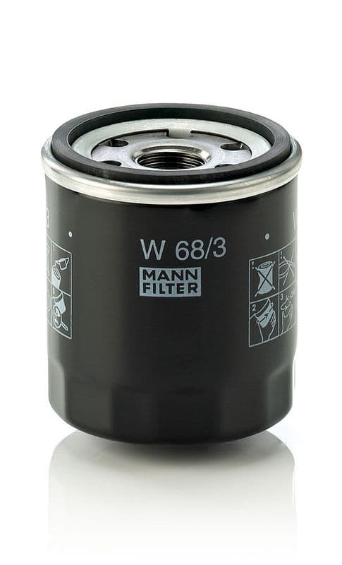MANN-FILTER W 68/3 — Yağ filtresi