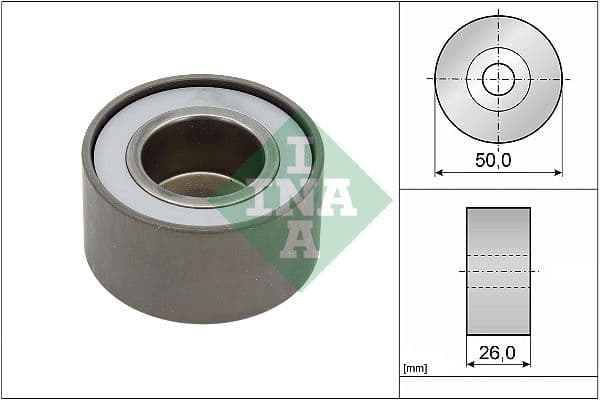 Schaeffler INA 532 0392 20 — Saptırma/Kılavuz makarası, Kanallı V-kayışı