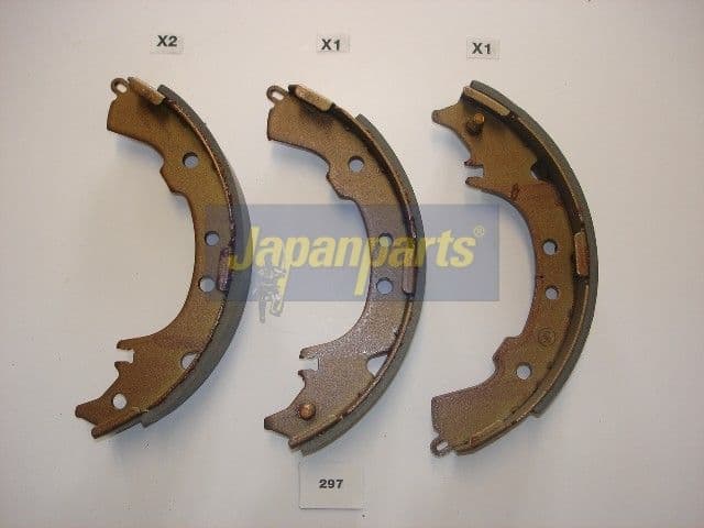 JAPANPARTS GF-297AF — Fren pabuç takımı