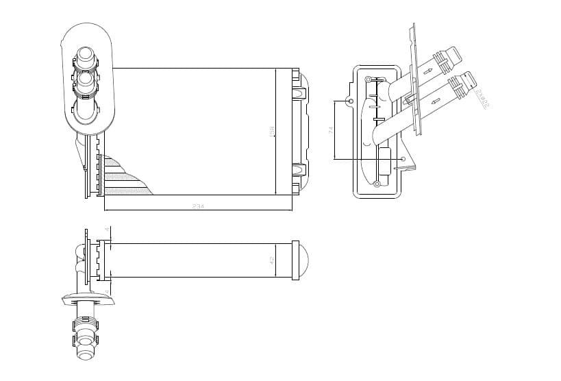 MAGNETI MARELLI 359000300060 — Isıtma sistemi